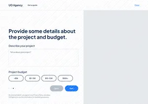 Digital Agency Website UI-Kit