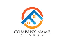Home and building logo and symbol