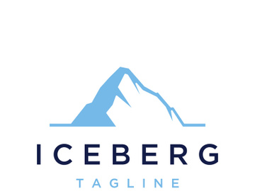 Antarctic iceberg logo design. preview picture