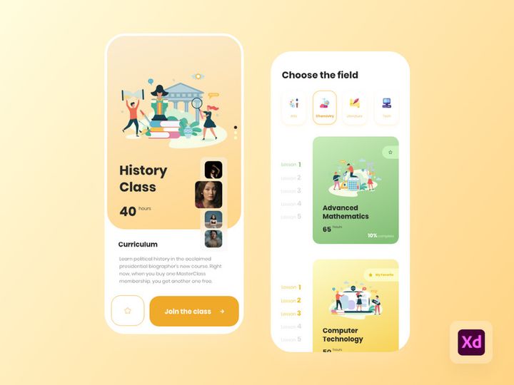 Learning App Exploration for iOS