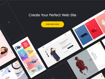 FLINTO – eCommerce PSD Template preview picture