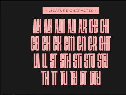 Condensans - Condensed Sans Serif Font