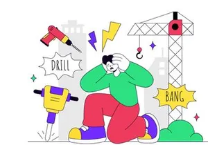 10 Noise Pollution Vector Illustration