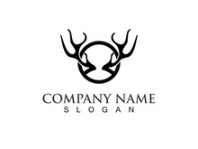 Deer vector icon illustration design