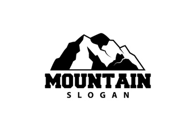 Mountain Logo, Nature Landscape Vector preview picture