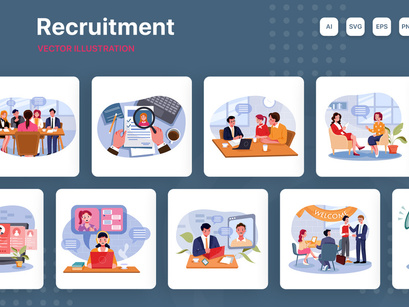 Recruitment Illustrations