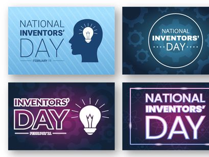 12 National Inventors Day Illustration