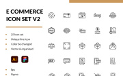 E-Commerce Icon Set V2