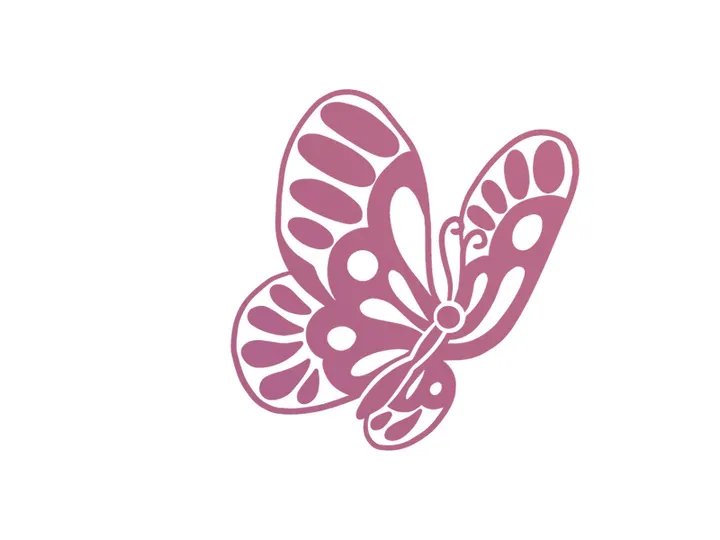Butterfly, SVG Vector Illustration