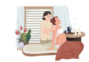 M123_Massage Service Illustrations