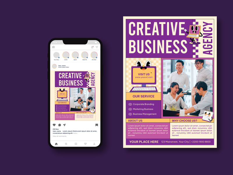 Creative Business Agency Flyer
