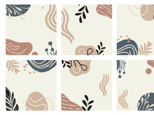 abstract botanical background