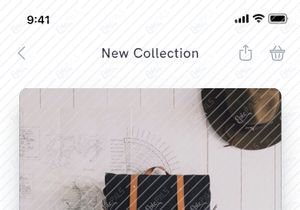 Baeg Ecommerce app ui kit for IOS