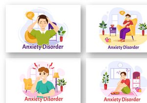 10 Anxiety Disorder Illustration