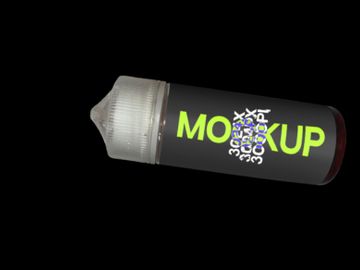 Vape E-Liquid Bottle - Free Mockup preview picture