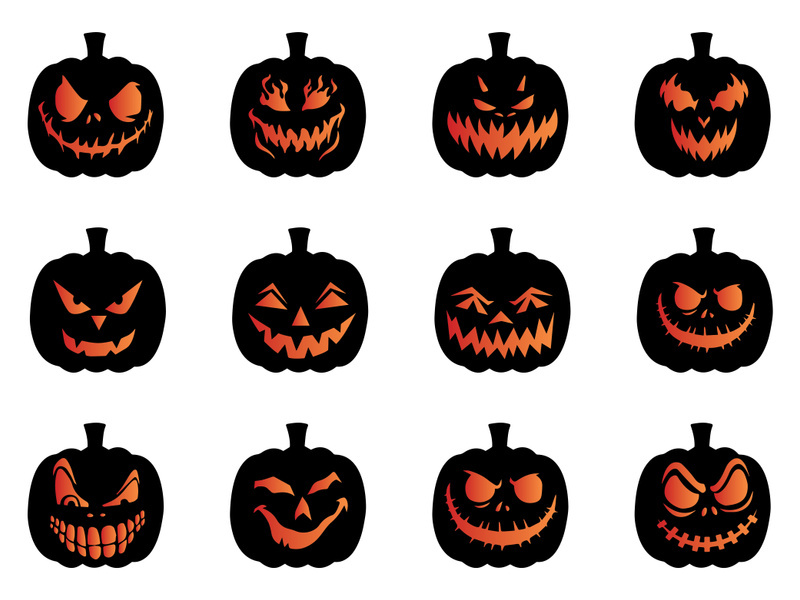 Halloween : Face Smile Collection Set