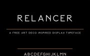 Relancer - Free Display Font