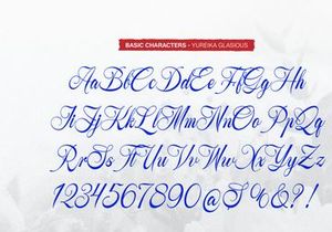 Yureika Glasious | Classic Elegant Script