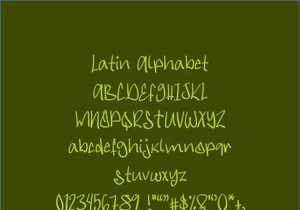 ALHUBIAS – Modern Casual Handwritten Font (OTF-TTF)