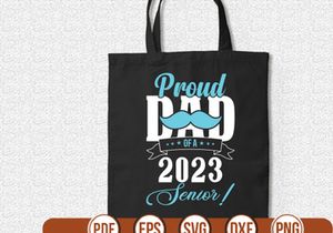 proud dad of a 2023 senior! t shirt Design