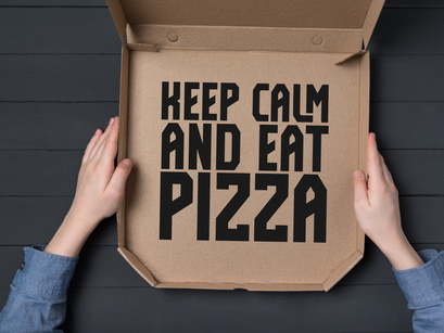 Black Pizza - Retro Classic Font