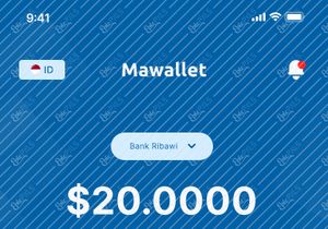 Billetera móvil de diseño digital - Mawallet