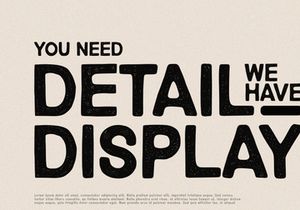 Niche - Rough Display