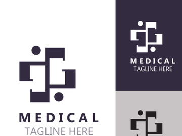 Medical  logotype health care simple modern design illustration template preview picture