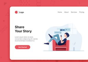 [Part 6] Website illustrations set