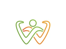 Adoption and community care Logo template vector icon