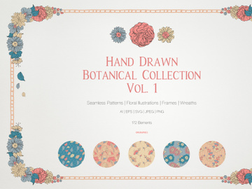 Hand Drawn Botanical Collection Vol.1 preview picture