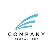 Abstract creative logo element is universal, can be used for business, brand, company, business card, property or building.