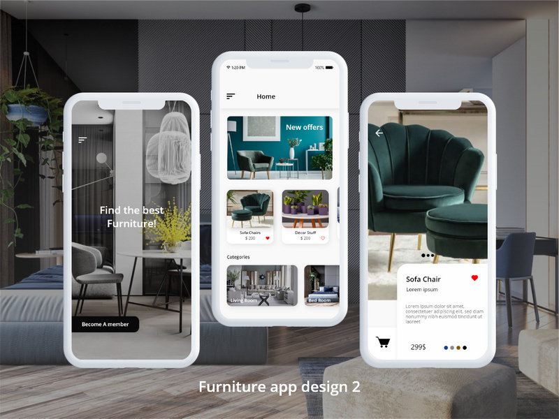 Furniture app design 2