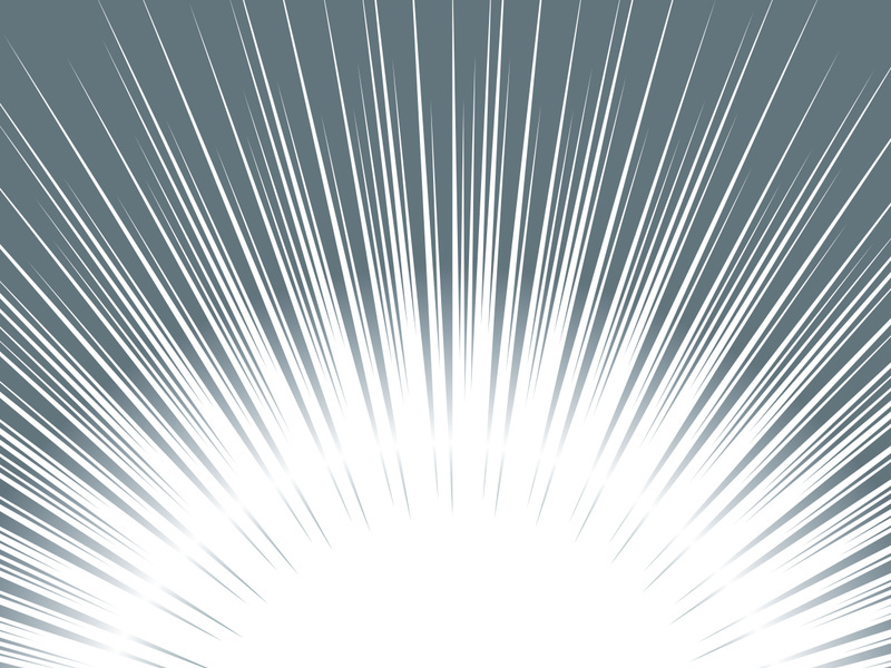 Speed Lines Comic Book Design Element Vector Illustration