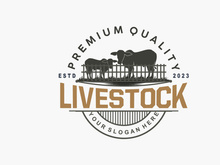 Livestock Logo, Fram Garden Design