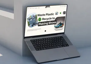 Waste Management Recycle Website Design Concept