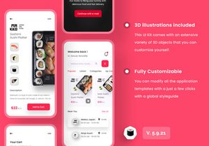 Sushi Restaurant - eCommerce App