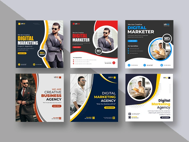 Digital Marketing Agency Instagram Post Ver-6