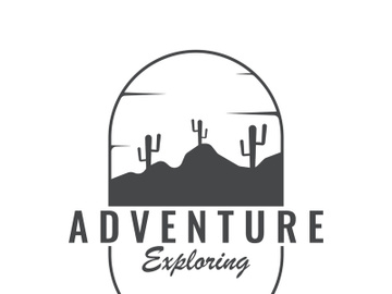 cactus plant logo template. preview picture