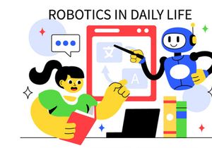 10 Robotics in Daily Life Illustration