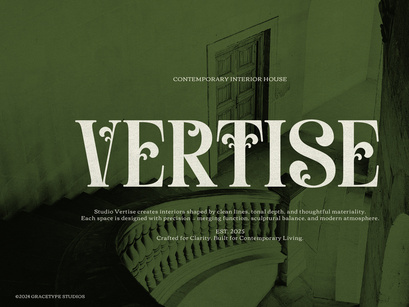 Davenor | Display Serif Font