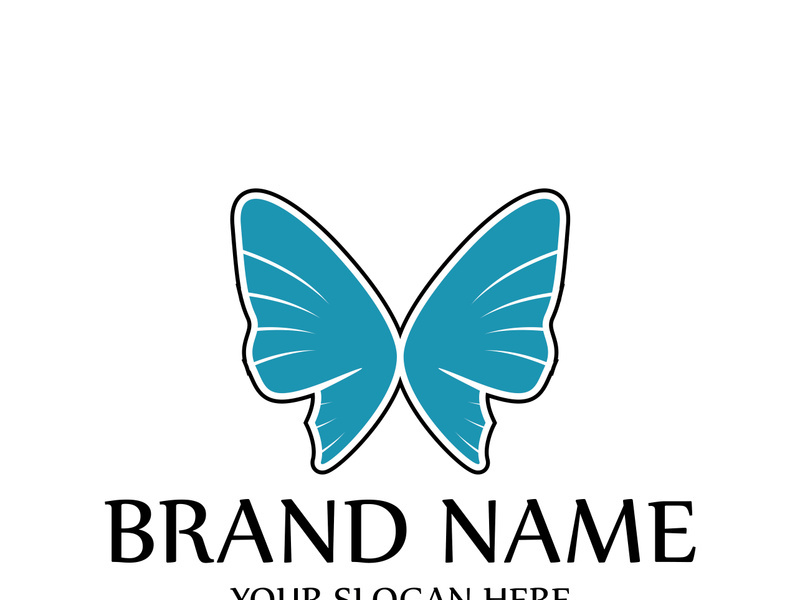 Butterfly logo design