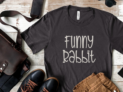 Funny Rabbit - Cute Quirky Display