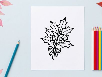 Holiday celebration with festive decorations