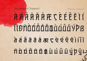Nettore | Japanese Typeface