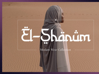 Holy Month - Arabic Display Font