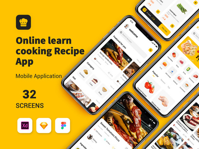 Online learn cooking Recipe App