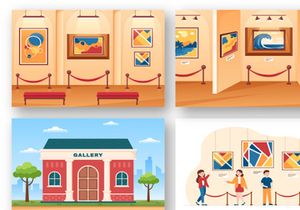 11 Photo Gallery Illustration