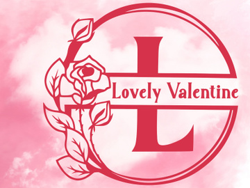 Lovely Valentine Monogram preview picture