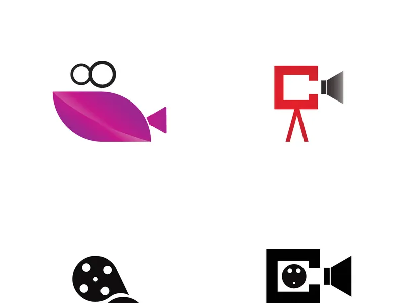 Abstract movie logo.